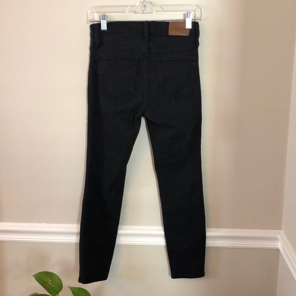 Madewell Women’s Black Jean 9” High Rise Skinny - Picture 4 of 4